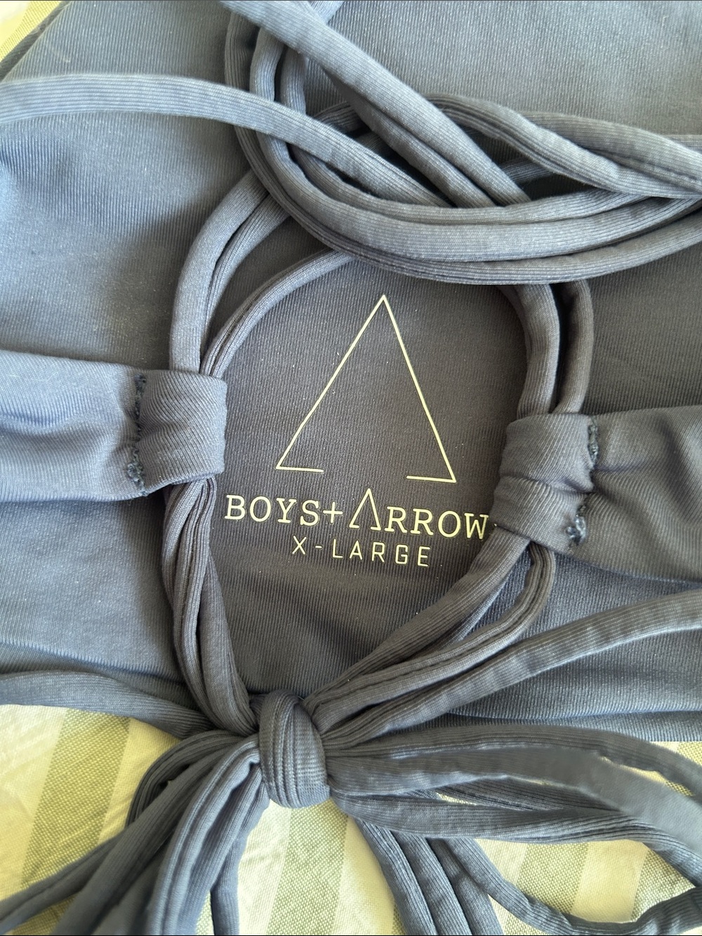 Boys + Arrows Multi-Strap Tie Bikini Top - Picture 3 of 4